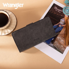 Wrangler Floral Tooled Bifold Wallet
