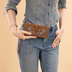 Montana West Embroidered Wallet