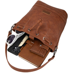 Wrangler Concealed Carry Bucket Crossbody Bag