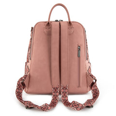 Wrangler Aztec Print Canvas Backpack