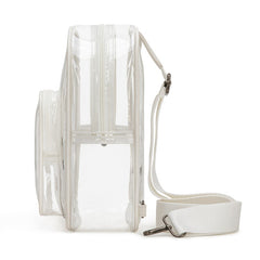 Wrangler Dual Zippered Clear Sling Bag