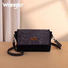 Wrangler Vintage Floral Printed Crossbody Bag with Small Pouch