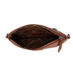 Wrangler Leather Crossbody Purse