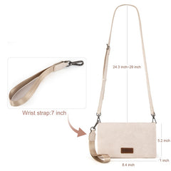 Wrangler Leather Printed Wristlet