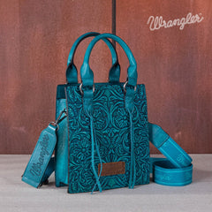 Wrangler Embossed Top Handle Crossbody