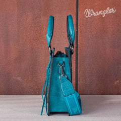 Wrangler Embossed Top Handle Crossbody