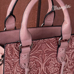 Wrangler Embossed Top Handle Crossbody