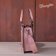 Wrangler Embossed Top Handle Crossbody