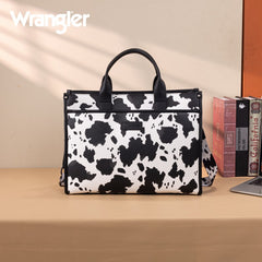 Wrangler Multi-Pocket Western Work Laptop Tote Bag
