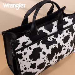 Wrangler Multi-Pocket Western Work Laptop Tote Bag