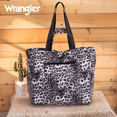 Wrangler Leopard Print Tote Bag