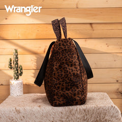 Wrangler Leopard Print Tote Bag