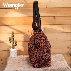 Wrangler Leopard Print Tote Bag