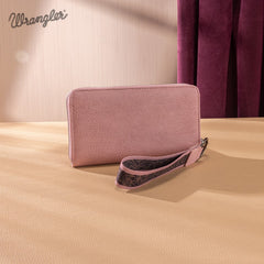 Wrangler Tooled Fringe Crossbody Bag