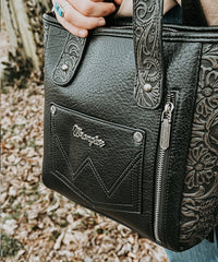 2024 New Wrangler Hair-On Cowhide Tote/Crossbody Bag Collection