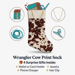 Wrangler Animal Print Xmas Stocking Mystery Bag - 🔥Limited Edition🔥