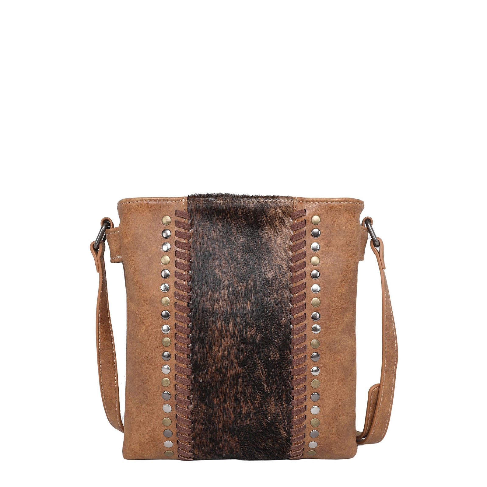 Trinity Ranch Hair-On Leather Collection Concealed Carry Crossbody - Cowgirl Wear