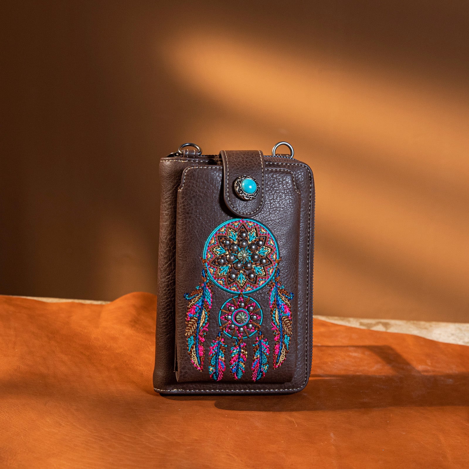 Montana West Dream Catcher Collection Phone Wallet/Crossbody - Cowgirl Wear