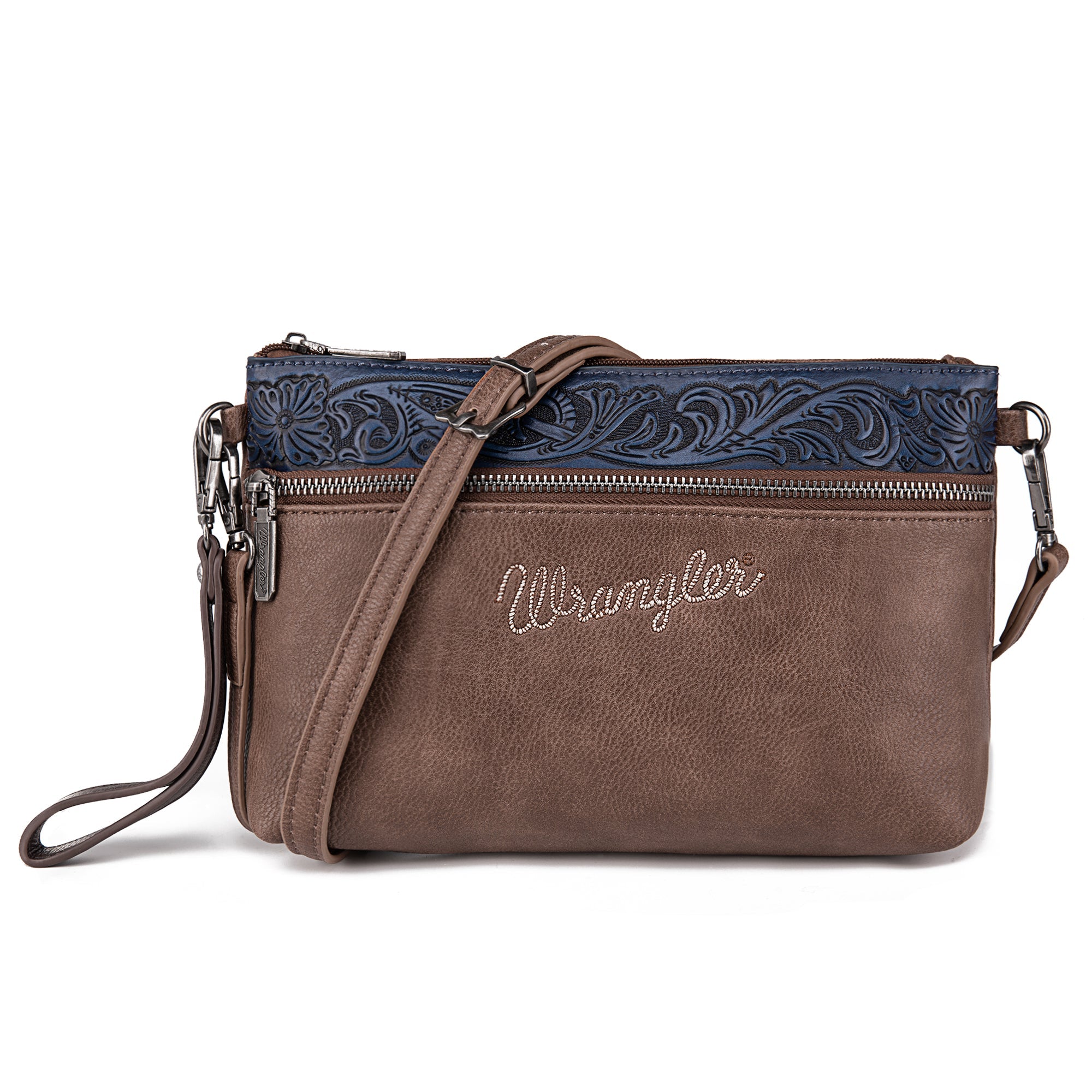 Wrangler Tooled Collection Crossbody - Cowgirl Wear