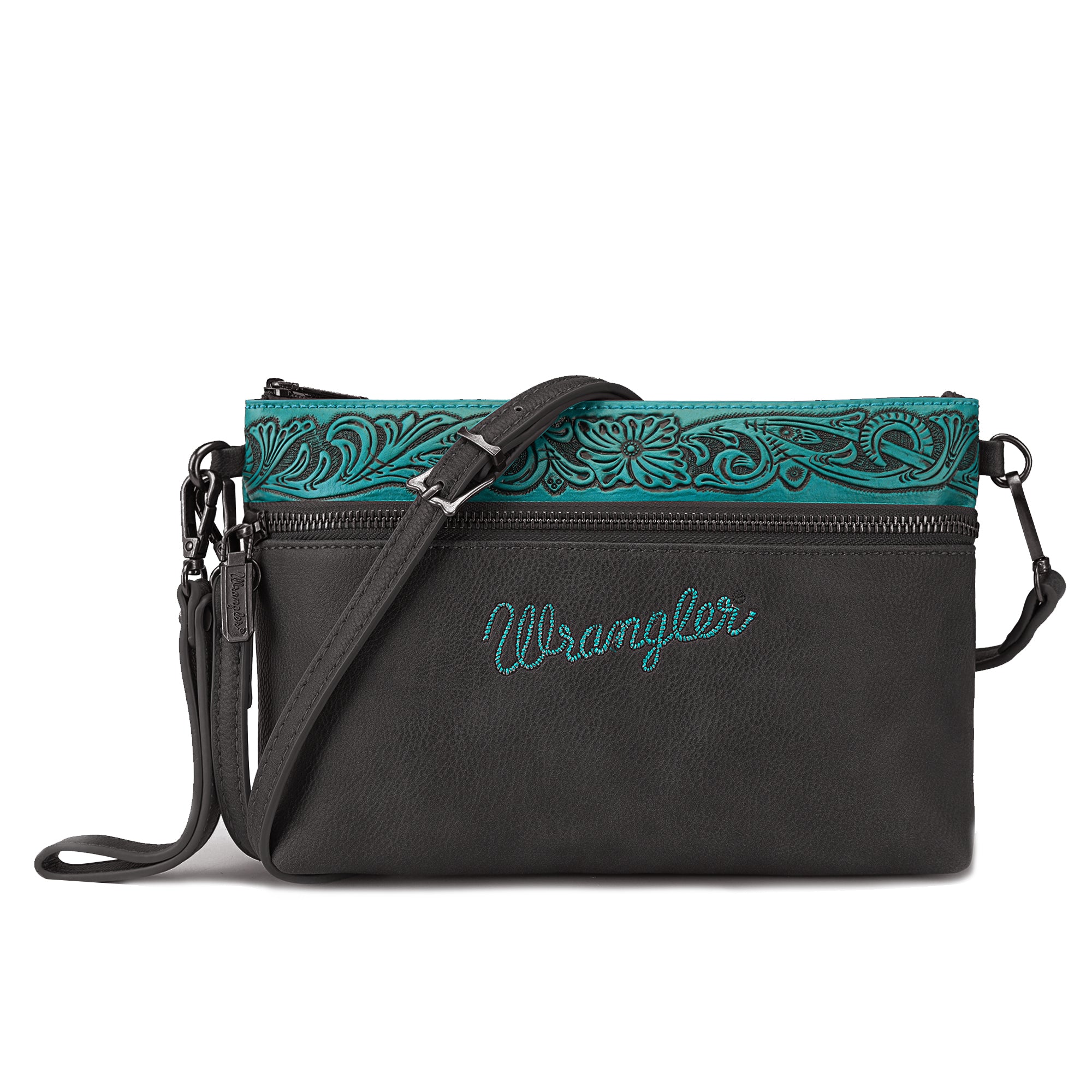 Wrangler Tooled Collection Crossbody - Cowgirl Wear