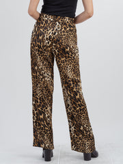 Women Leopard Long Pant - Cowgirl Wear