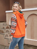 American Bling Women Patchwork Aztec Collection Hoodie - Cowgirl Wear