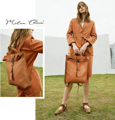 MC-1022 Milan Chiva Anti-Theft Travel Rucksack Shoulder Bookbag - Cowgirl Wear
