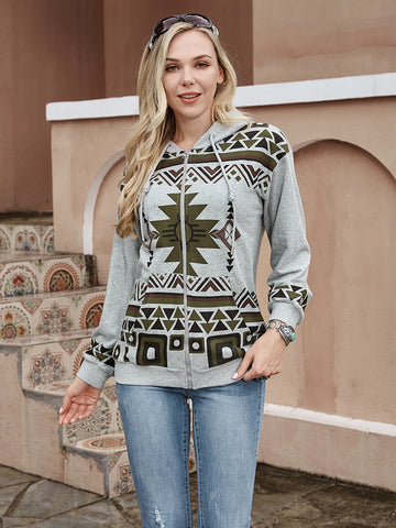 American Bling Women Aztec Collection Hoodie - Cowgirl Wear