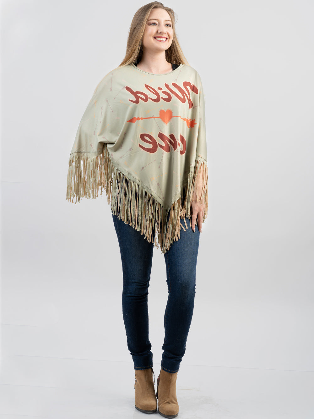 Montana West Navajo Collection Poncho - Cowgirl Wear
