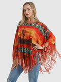 Montana West Desert Graphic Collection Poncho