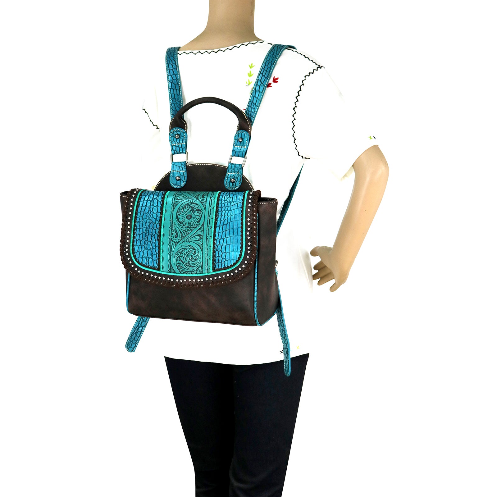 Galtonia Tooling Backpack - Cowgirl Wear