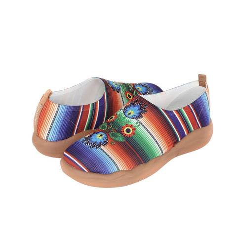 Montana West Serape Floral Slip On Sneaker - Cowgirl Wear