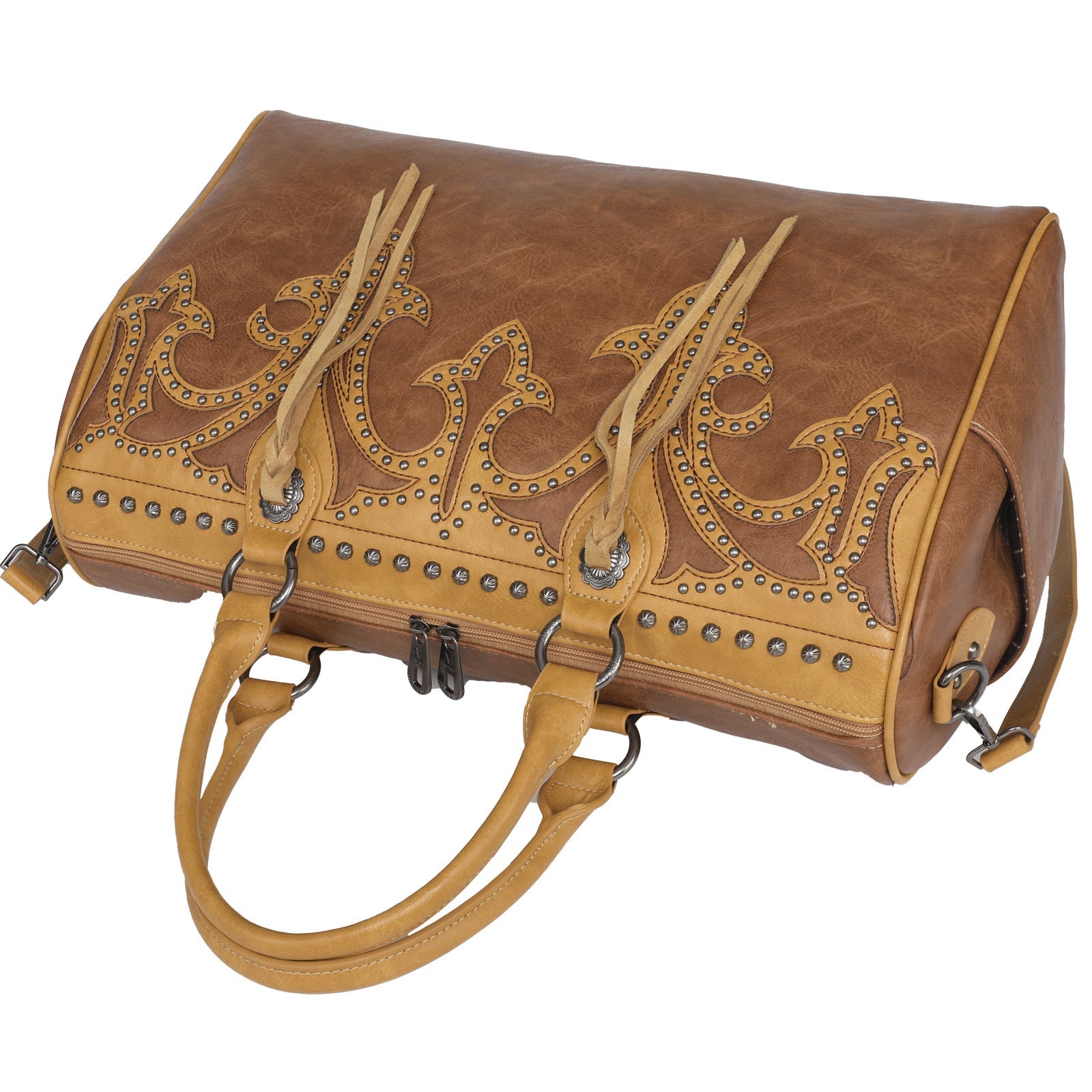 Montana West Boot Scroll Collection Weekender Bag - Cowgirl Wear