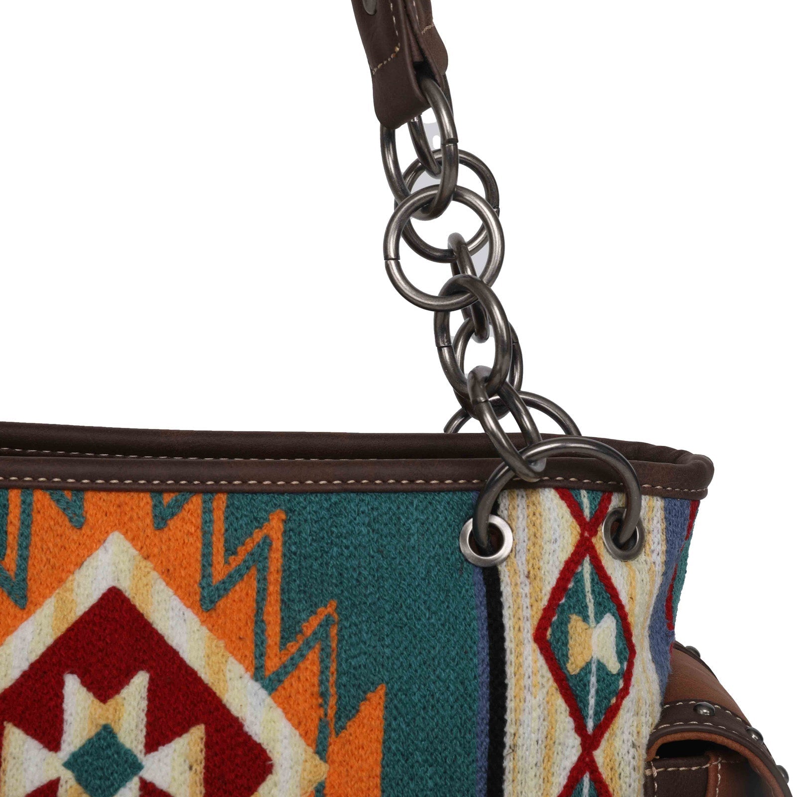 Montana West Aztec Tapestry Concealed Carry Satchel - Cowgirl Wear