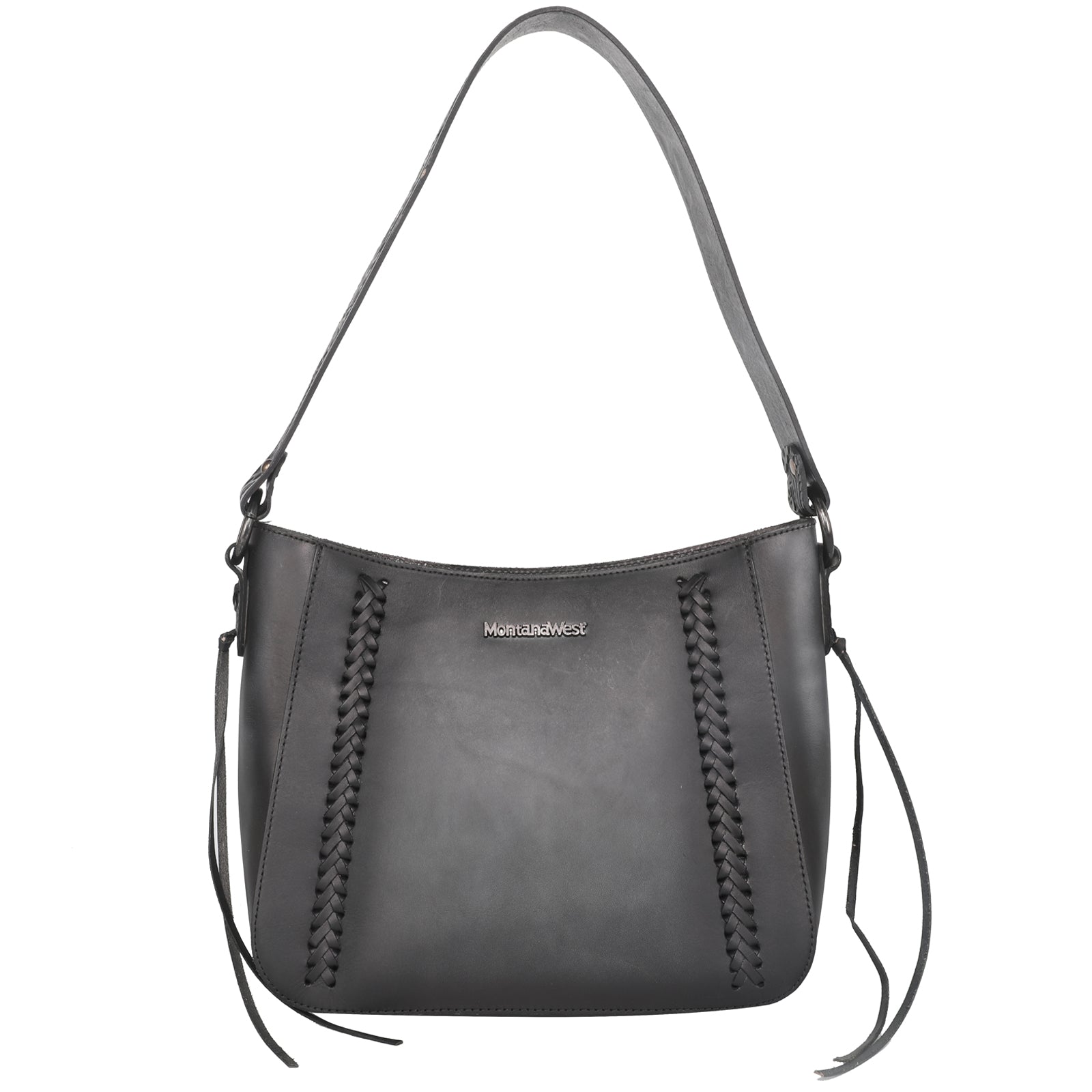 Montana West Hand Painted Genuine Leather Collection Concealed Carry Hobo - Cowgirl Wear