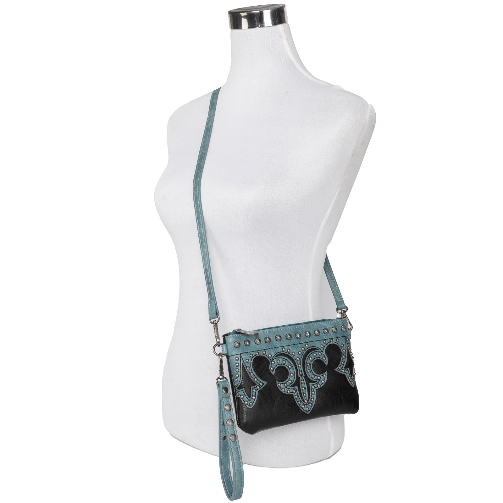 Montana West Boot Scroll Collection Clutch/Crossbody - Cowgirl Wear