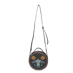 Wrangler Embroidered Collection Circle Bag/Crossbody - Cowgirl Wear