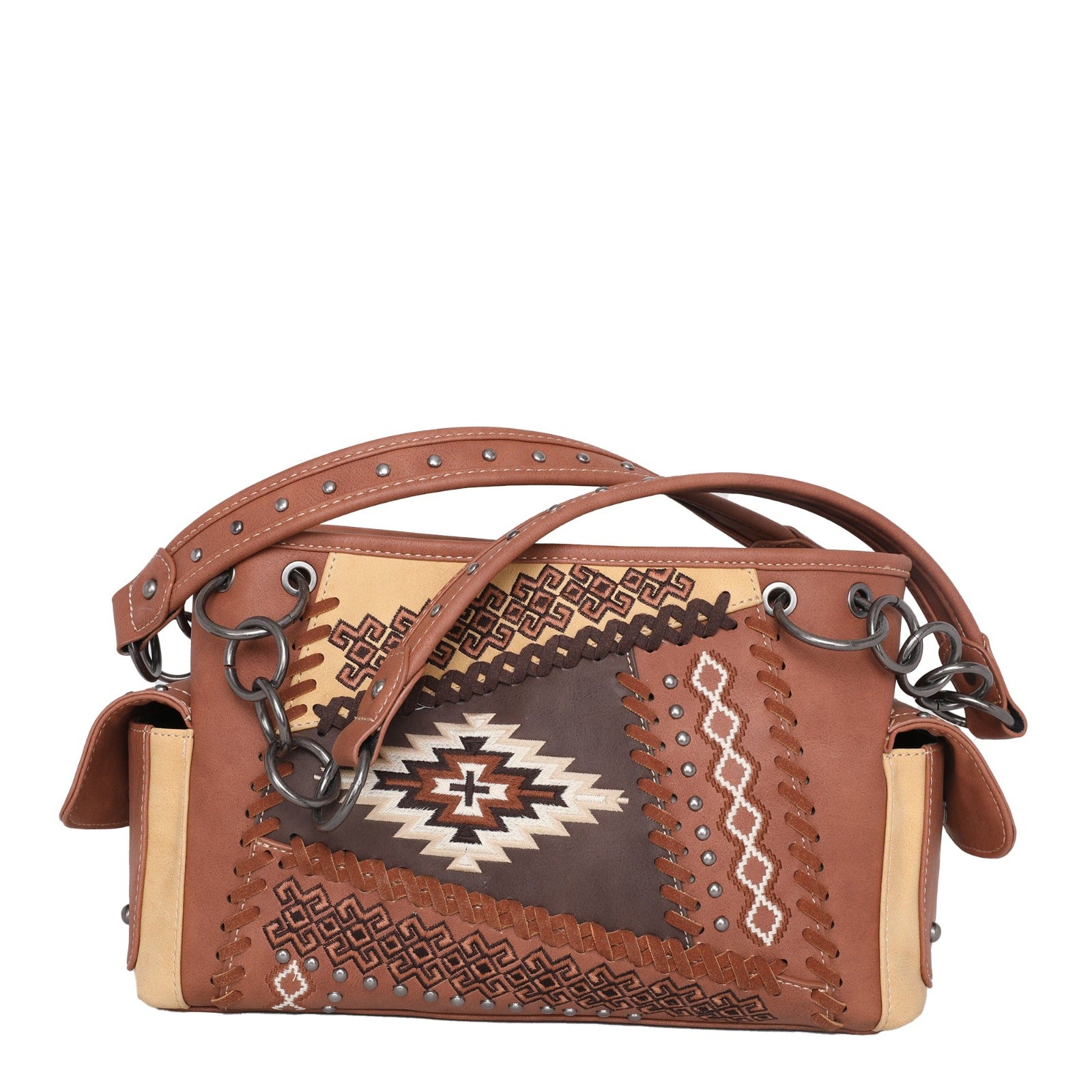 Aztec Collection Concealed Carry Satchel - Cowgirl Wear