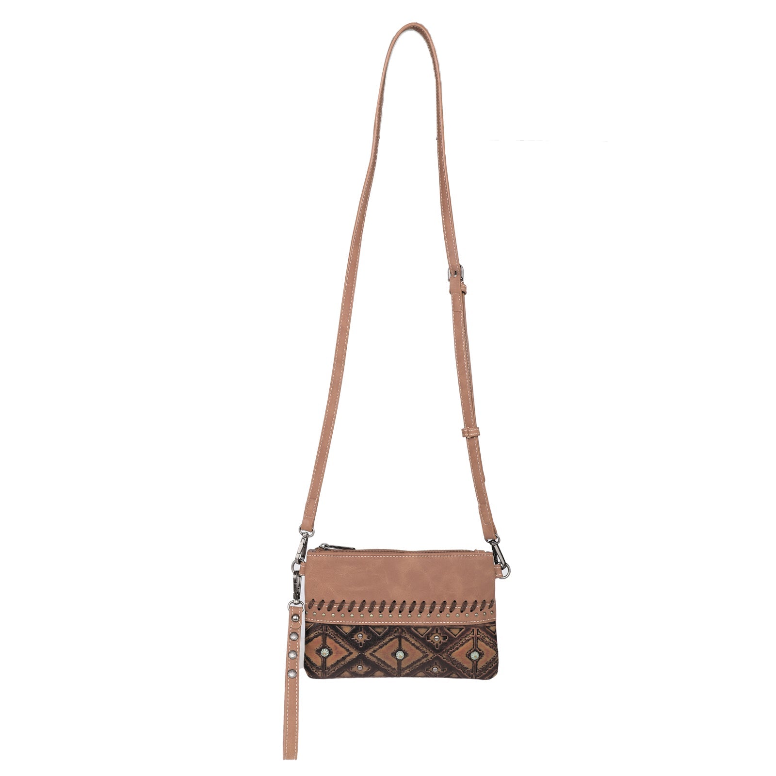 Montana West Aztec Collection Clutch/Crossbody - Cowgirl Wear