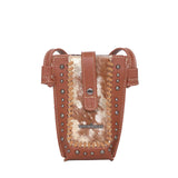 Trinity Ranch Hair-On Cowhide Collection Phone Belt/Crossbody