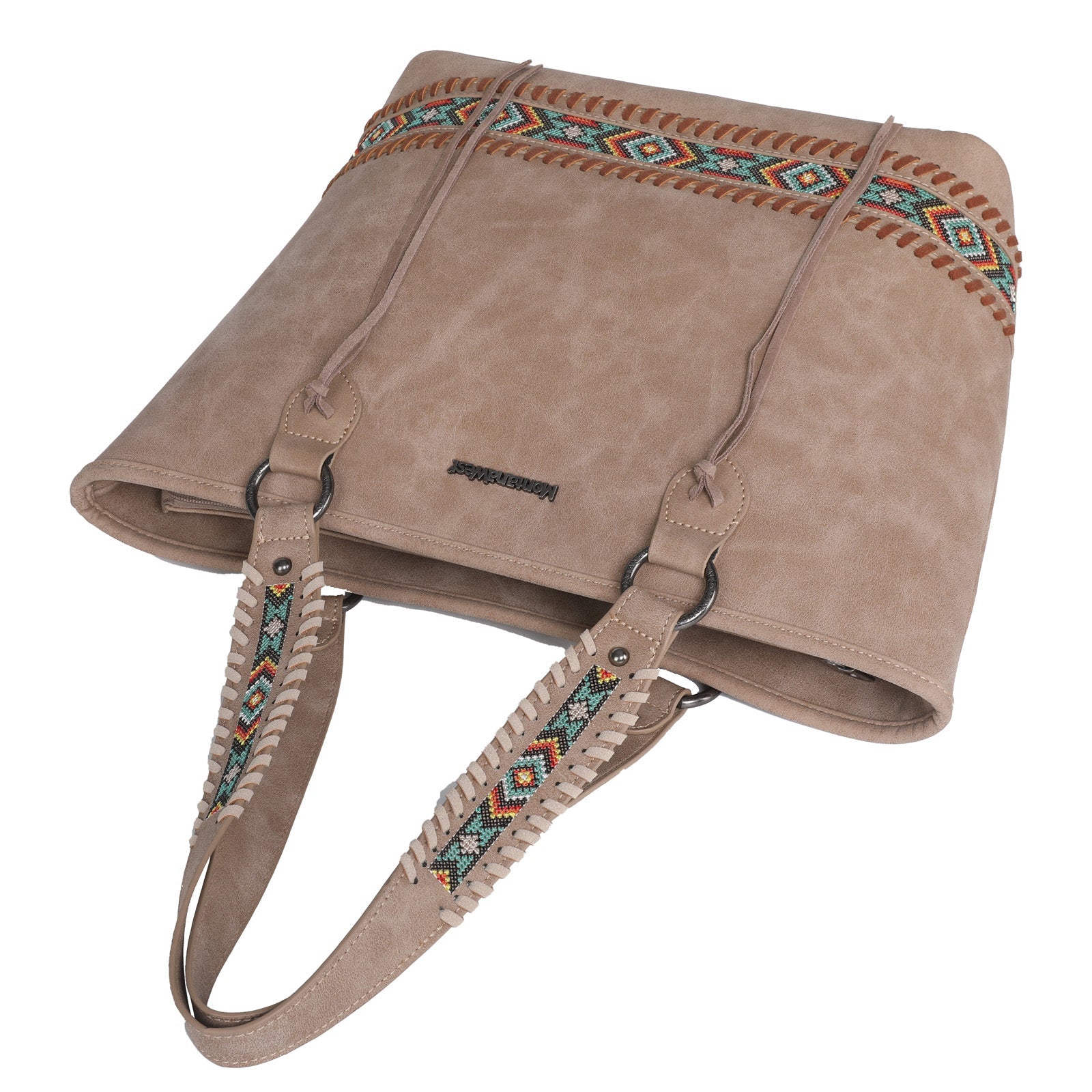 Montana West Embroidered Aztec Collection Concealed Carry Tote - Cowgirl Wear