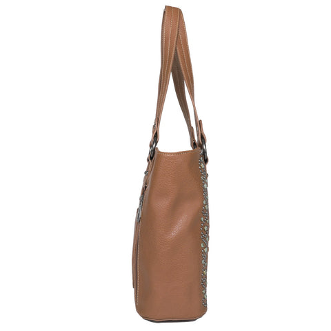 Montana West Embossed Collection Concealed Carry Tote - Cowgirl Wear