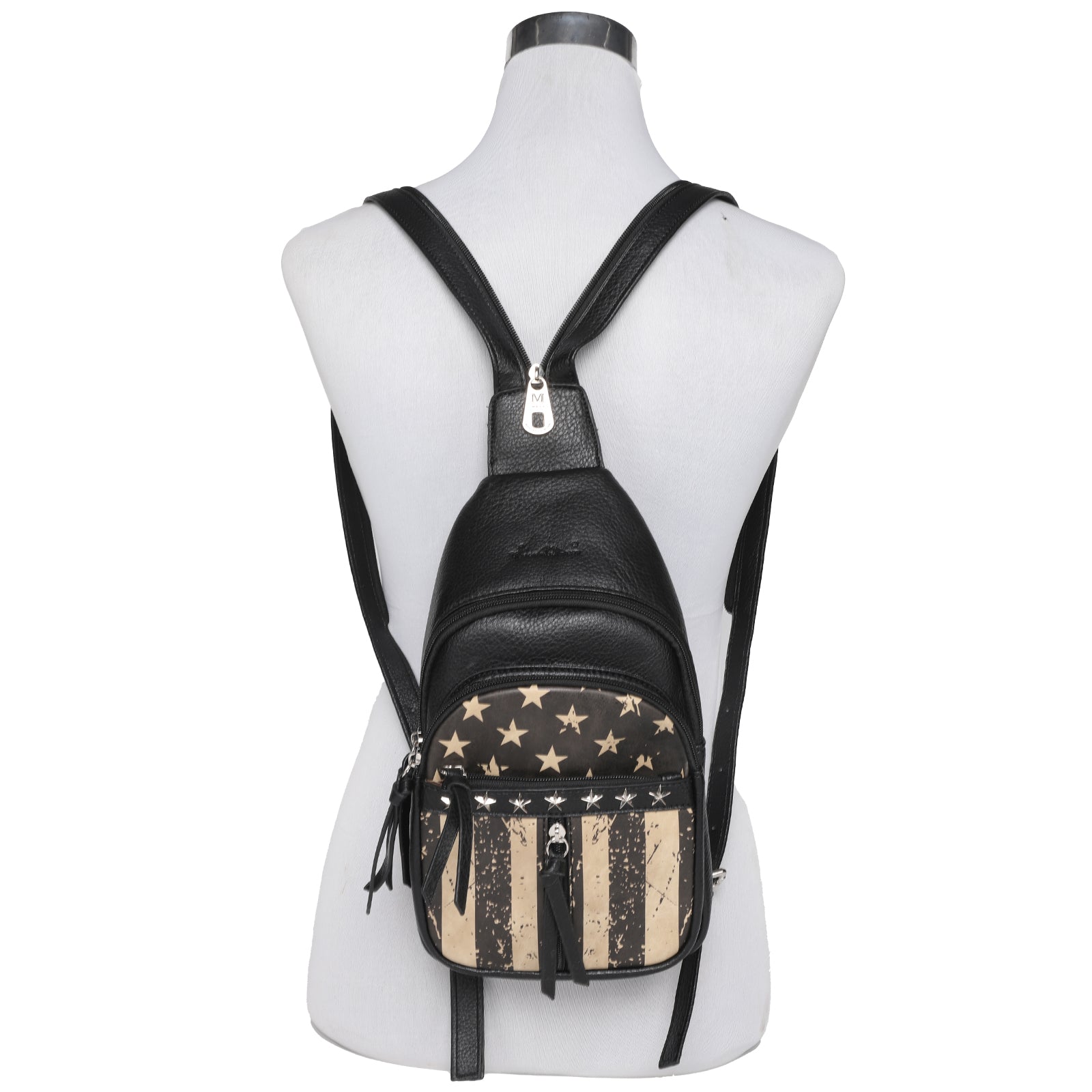 Montana West American Pride Collection Convertible Sling Backpack - Cowgirl Wear