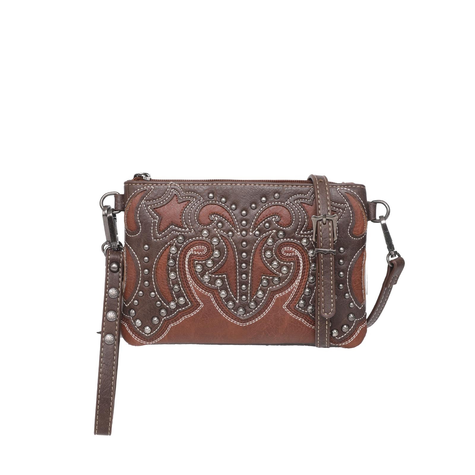 Montana West Embroidered Collection Clutch/Crossbody - Cowgirl Wear