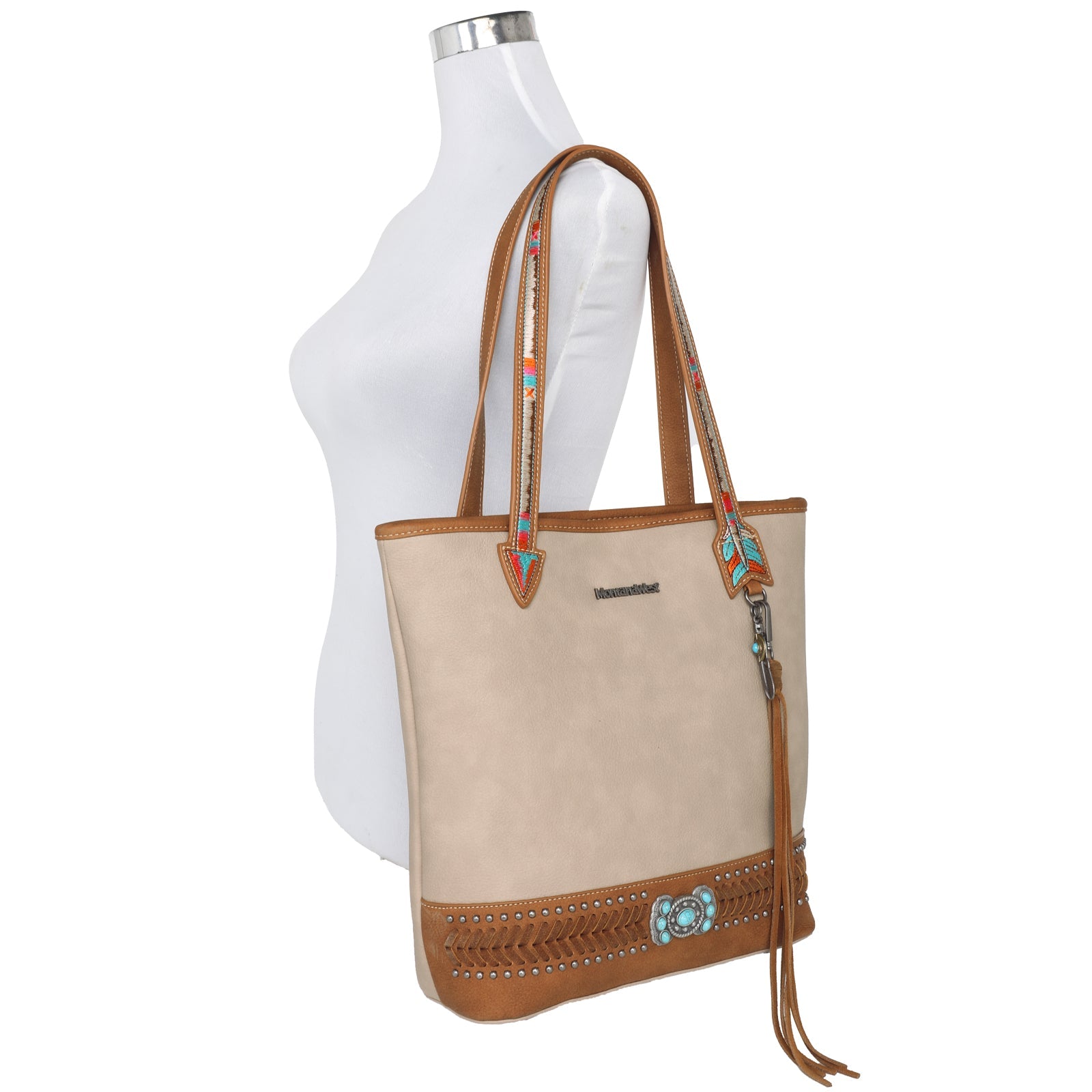Montana West Concho Collection Concealed Carry Tote - Cowgirl Wear