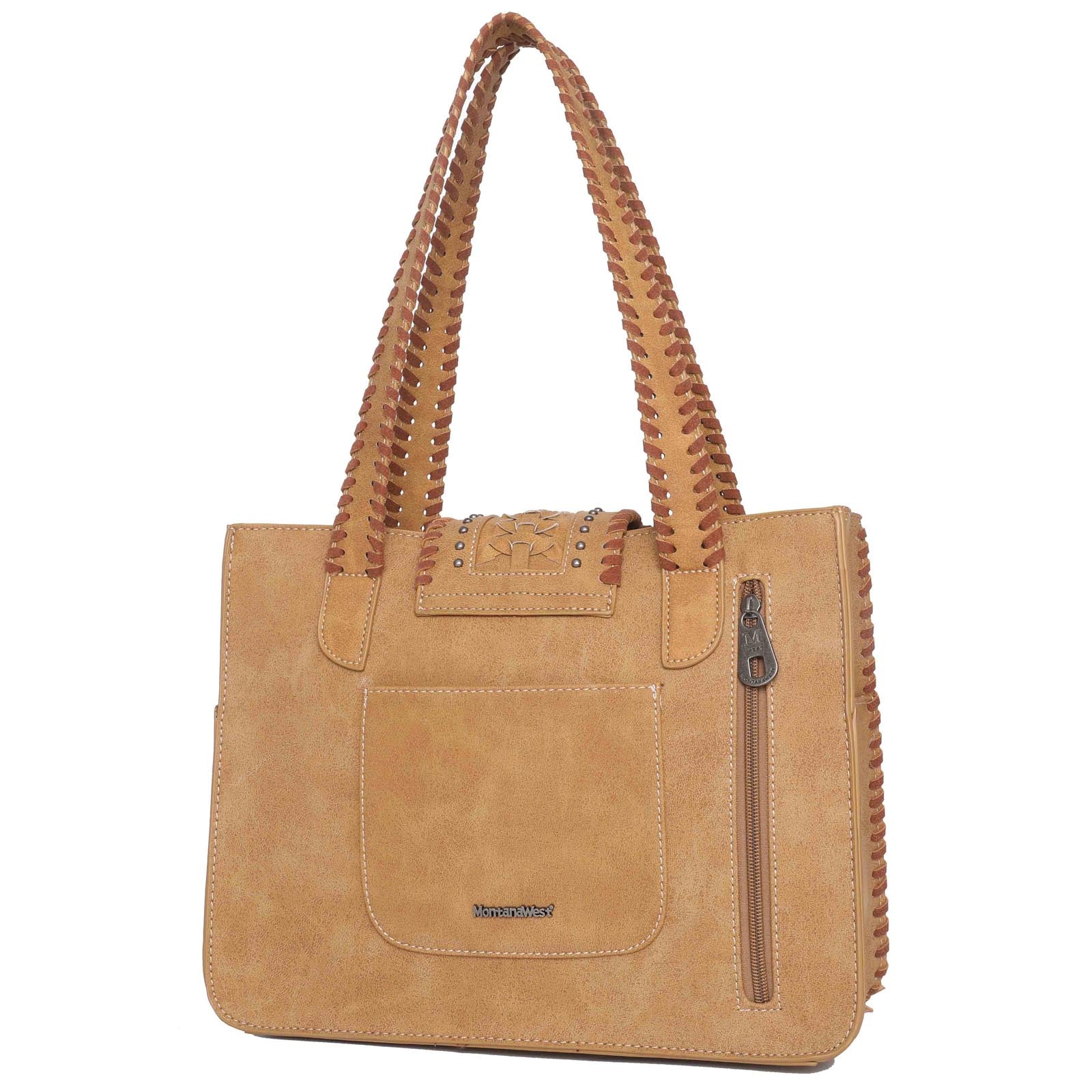 Montana West Whipstitch Collection Concealed Carry Tote - Cowgirl Wear