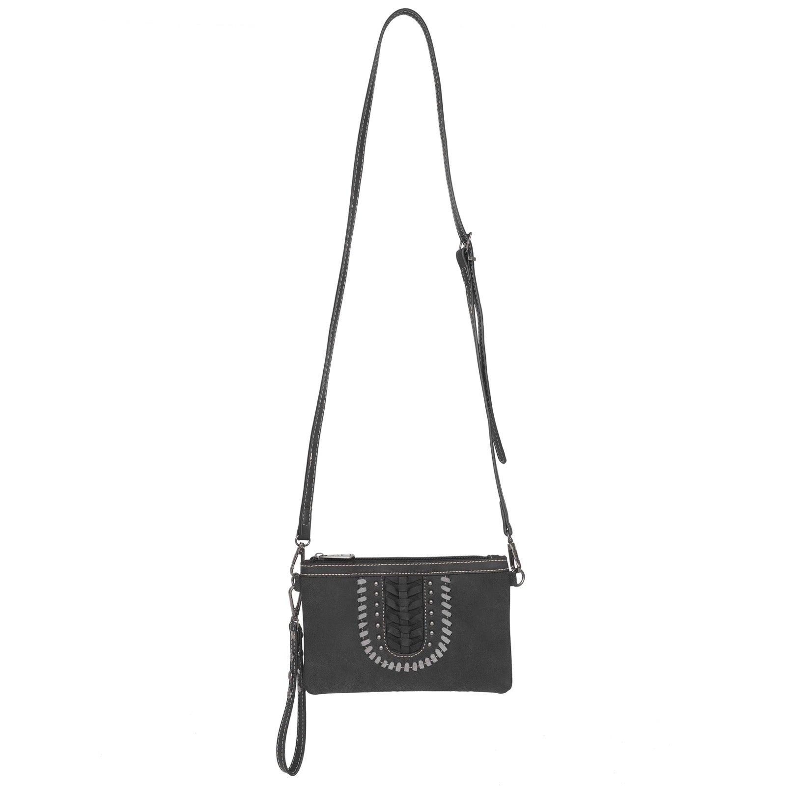 Montana West Whipstitch Collection Clutch/Crossbody - Cowgirl Wear