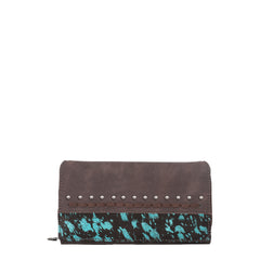 Trinity Ranch Hair On Cowhide Collection Wallet - Cowgirl Wear