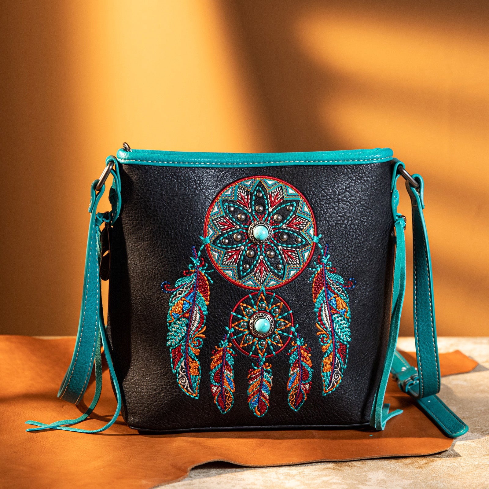 Montana West Dream Catcher Collection Concealed Carry Crossbody - Cowgirl Wear