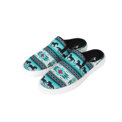 Montana West Southwestern Print Collection Sneaker Slides - Cowgirl Wear